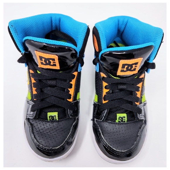 DC Youth's Rebound J skateboard sneakers Size 12 - Picture 4 of 8